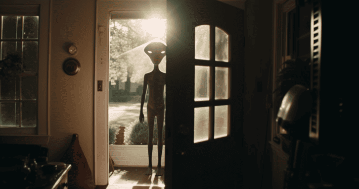 Was tust du, wenn ein Alien vor deiner Haustür steht?