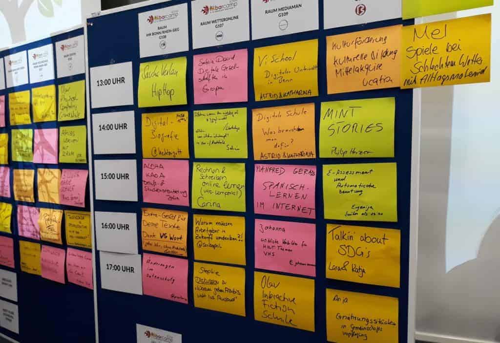 bcbn18 sessions freitag • Bonn barcampt, Bonn hustet, Bonn bildet #BCBN18