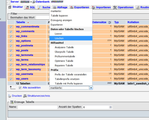 db tabellen löschen • Endlich wieder ruhig schlafen: So sicherst du deine WordPress-Seite [UPDATE]