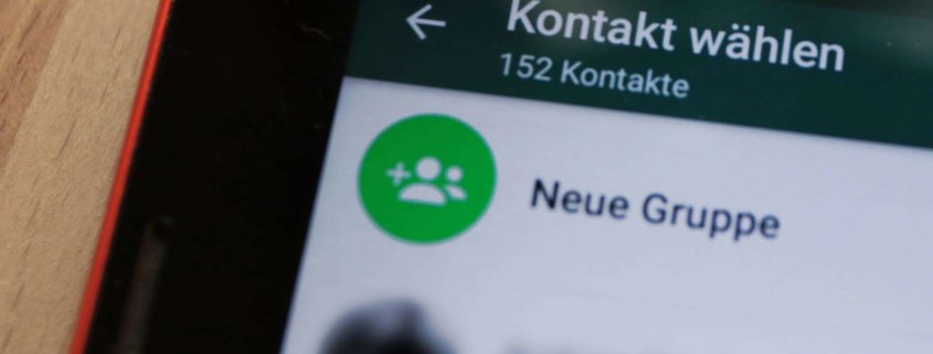 152 Kontakte auf WhatsApp