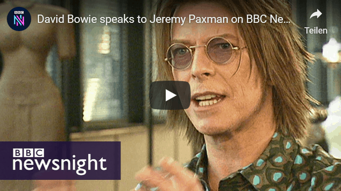 YouTube - David Bowie speaks to Jeremy Paxman